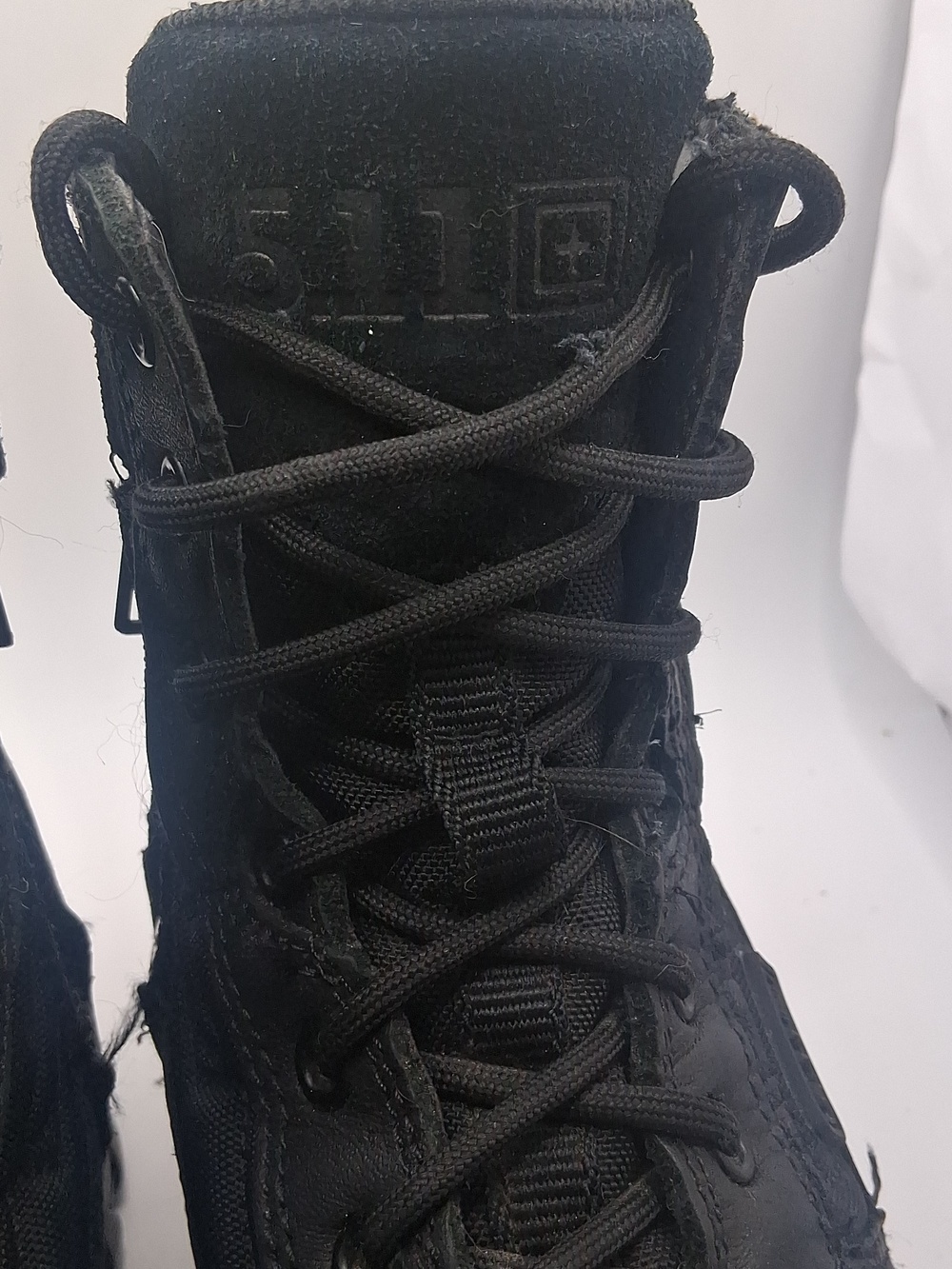 5.11 Tactical Black Women's Lace-Up Combat Boots - Picture 6 of 8